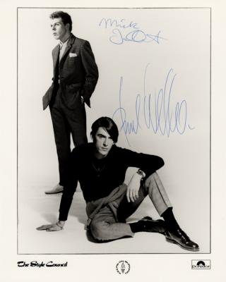 Lot #3519 The Style Council Signed Photograph