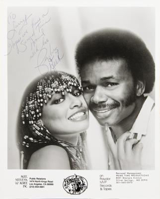 Lot #3308 Peaches & Herb Signed Photograph - Image 1