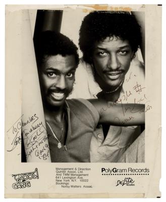 Lot #3296 Kool and the Gang Signed Photograph