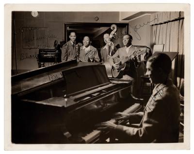 Lot #3133 The Ink Spots Signed Photograph