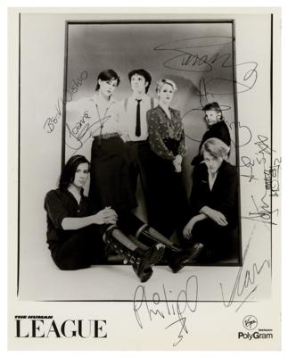 Lot #3490 The Human League Signed Photograph