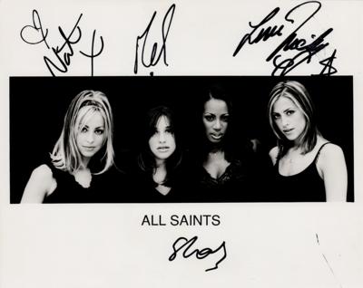 Lot #3656 All Saints Signed Photograph