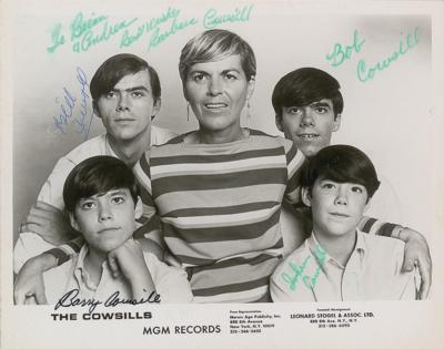 Lot #3190 The Cowsills Signed Photograph