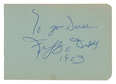 Lot #3155 Bo Diddley Signature (1963)