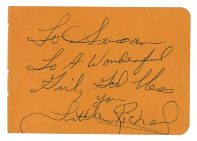 Lot #3205 Little Richard and The Kinks Signatures