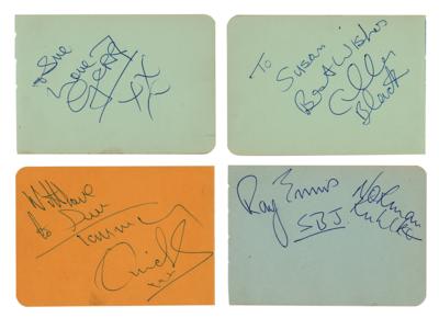 Lot #3208 Merseybeat Musicians (4) Signatures - Image 1