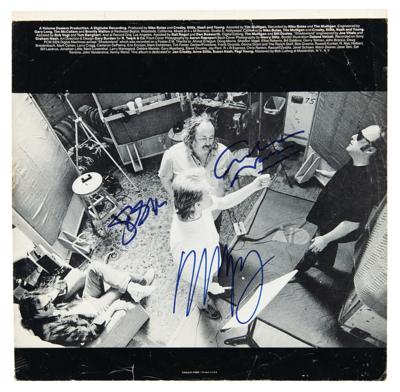 Lot #3321 Stills, Nash & Young Signed Album Sleeve - Image 1