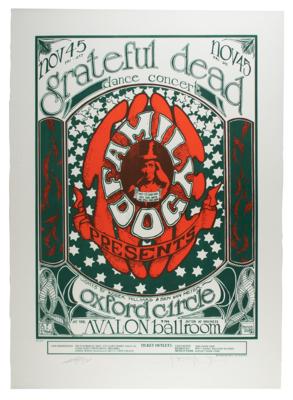 Lot #3100 Grateful Dead Limited Edition Oversized Lithograph Signed by Stanley Mouse and Alton Kelley