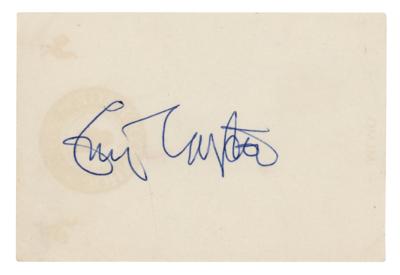 Lot #3271 Eric Clapton Signature