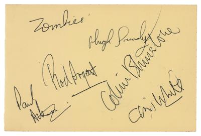 Lot #3233 The Zombies Signatures