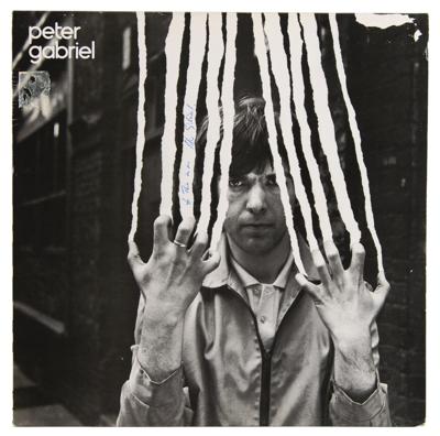 Lot #3282 Peter Gabriel Signed Album