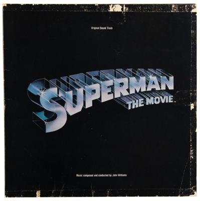 Lot #3143 John Williams Signed Superman Soundtrack Album - Image 1