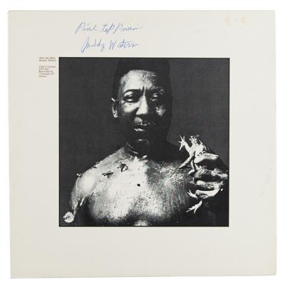 Lot #3142 Muddy Waters and Pinetop Perkins Signed Album - Image 1