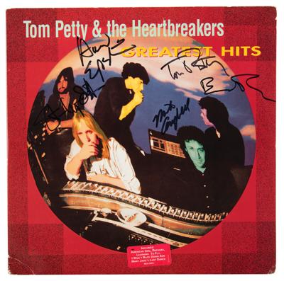 Lot #3389 Tom Petty and The Heartbreakers Signed Album