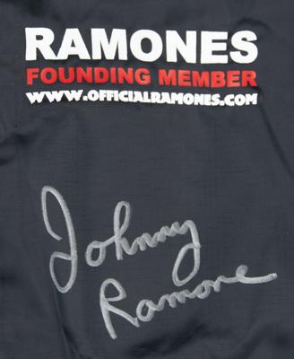 Lot #3392 Johnny Ramone's Personally-Owned and Signed Ramones Windbreaker Jacket - Image 2