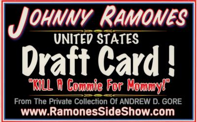 Lot #3402 Johnny Ramone's 1967 U.S. Selective Service Draft Card - Image 4