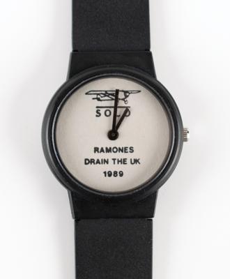 Lot #3413 CJ Ramone's 1989 'Drain the UK' Tour Wristwatch