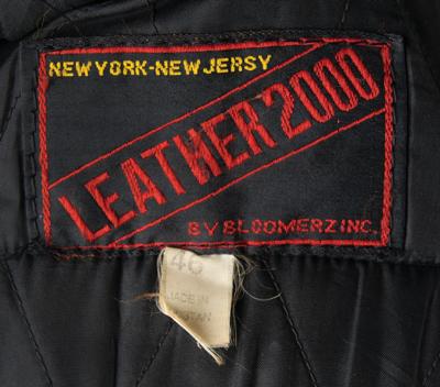 Lot #3399 Johnny Ramone's Promotional Mondo Bizarro Leather Jacket - Image 7