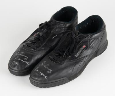 Lot #3393 Johnny Ramone's Personally-Owned and Stage-Worn Reebok Classic Sneakers - Image 1