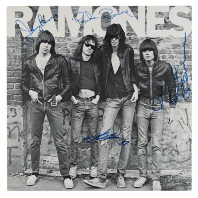 Lot #3441 Ramones Signed Album - Image 1