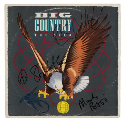 Lot #3459 Big Country Signed Album