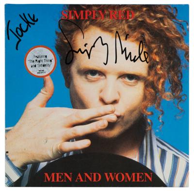 Lot #3515 Simply Red Signed Album - Image 1