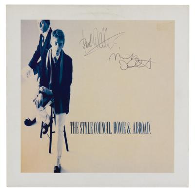 Lot #3518 Style Council Signed Album - Image 1