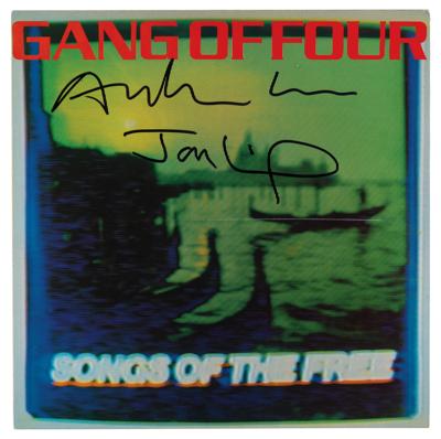 Lot #3481 Gang of Four Signed Album - Image 1