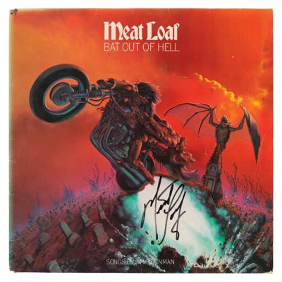 Lot #3298 Meat Loaf Signed Album