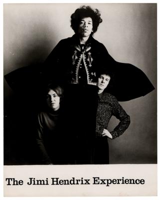 Lot #3063 Jimi Hendrix Experience Promotional Photograph (1967)