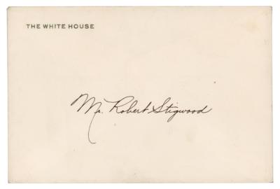 Lot #3223 Robert Stigwood Official Invitation from President George Bush (1991) - Image 2