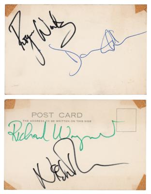 Lot #3107 Pink Floyd Signatures (Early 1970s)