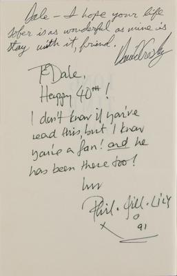 Lot #3276 David Crosby and Phil Collins Signed Book - Image 2