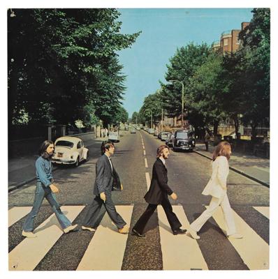 Lot #3016 Beatles (5) Abbey Road Photographs by Iain Macmillan