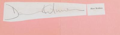 Lot #3171 Rock Guitarist Autograph Book: Harrison, Bolan, Townshend, Gilmour, and More - Image 4