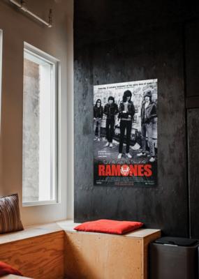 Lot #3444 Ramones: End of the Century Poster Signed by Photographers - Image 4