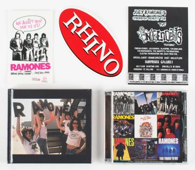 Lot #3436 Ramones Signed CD Box Set - Image 3