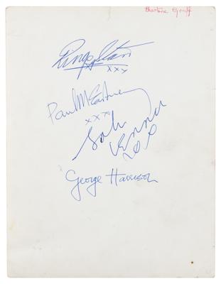 Lot #3002 Beatles Signed Photograph: 'Star Pics' (1963)
