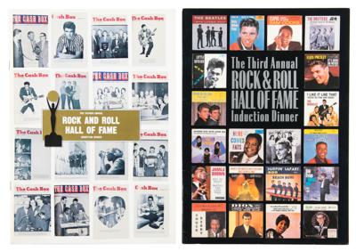 Lot #3513 Rock and Roll Hall of Fame Induction