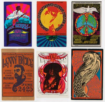 Lot #3216 San Francisco 1960s Rock Handbills and Postcards - Image 1