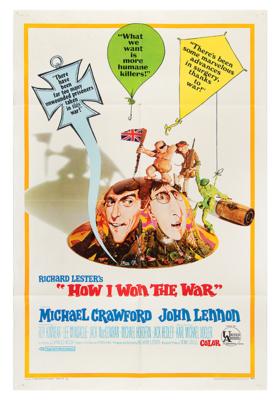 Lot #3030 John Lennon: How I Won the War Movie Poster