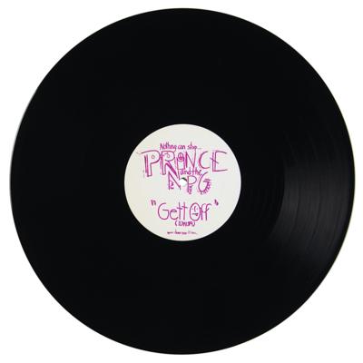 Lot #3588 Prince and The New Power Generation 'Gett Off' Limited Edition Album and Paisley Park Press Release - Image 2