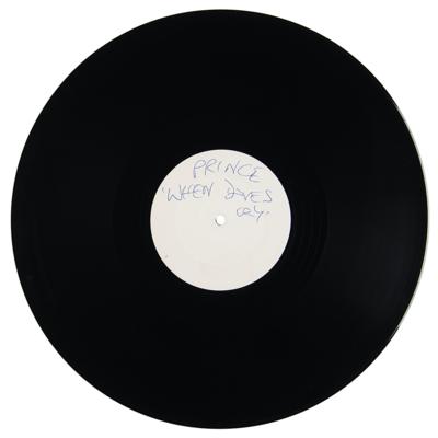 Lot #3541 Prince 'When Doves Cry' Test Pressing