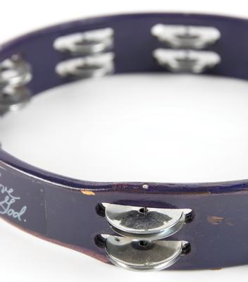 Lot #3547 Prince's 'Purple Rain Tour' Rehearsal-Used Tambourine - Image 5