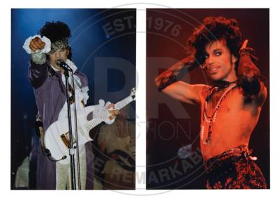 Lot #3641 Prince (13) Original 'Purple Rain Tour' Photographs - Image 1