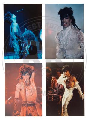 Lot #3641 Prince (13) Original 'Purple Rain Tour' Photographs - Image 3