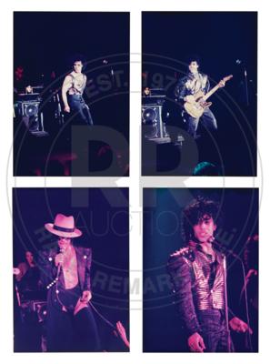 Lot #3639 Prince (13) Original 'Controversy Tour' Photographs - Image 1