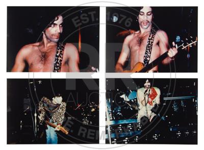 Lot #3637 Prince (11) Original 'Dirty Mind Tour' Photographs - Image 3