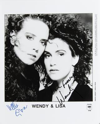 Lot #3584 Wendy and Lisa (5) Photographs (One Signed, Three Unreleased) - Image 1