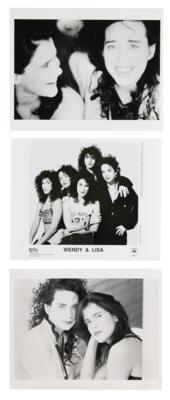 Lot #3584 Wendy and Lisa (5) Photographs (One Signed, Three Unreleased) - Image 2